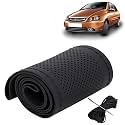 KINGSWAY PU Leatherite Car Steering Cover Sewable