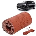 KINGSWAY PU Leatherite Car Steering Cover Sewable