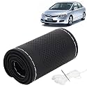 KINGSWAY PU Leatherite Car Steering Cover Sewable