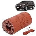 KINGSWAY PU Leatherite Car Steering Cover Sewable