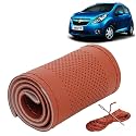 KINGSWAY PU Leatherite Car Steering Cover Sewable