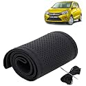 KINGSWAY PU Leatherite Car Steering Cover Sewable