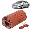 KINGSWAY PU Leatherite Car Steering Cover Sewable