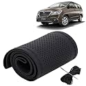 KINGSWAY PU Leatherite Car Steering Cover Sewable