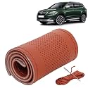 KINGSWAY PU Leatherite Car Steering Cover Sewable
