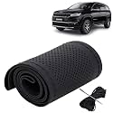 KINGSWAY PU Leatherite Car Steering Cover Sewable