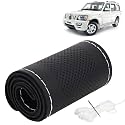 KINGSWAY PU Leatherite Car Steering Cover Sewable