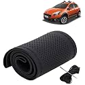 KINGSWAY PU Leatherite Car Steering Cover Sewable