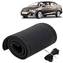 KINGSWAY PU Leatherite Car Steering Cover Sewable