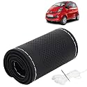 KINGSWAY PU Leatherite Car Steering Cover Sewable