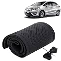 KINGSWAY PU Leatherite Car Steering Cover Sewable