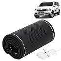 KINGSWAY PU Leatherite Car Steering Cover Sewable