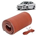 KINGSWAY PU Leatherite Car Steering Cover Sewable