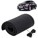 KINGSWAY PU Leatherite Car Steering Cover Sewable