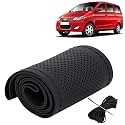 KINGSWAY PU Leatherite Car Steering Cover Sewable
