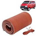 KINGSWAY PU Leatherite Car Steering Cover Sewable