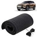 KINGSWAY PU Leatherite Car Steering Cover Sewable