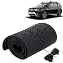 KINGSWAY PU Leatherite Car Steering Cover Sewable