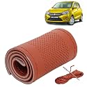 KINGSWAY PU Leatherite Car Steering Cover Sewable