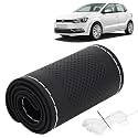 KINGSWAY PU Leatherite Car Steering Cover Sewable