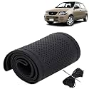 KINGSWAY PU Leatherite Car Steering Cover Sewable
