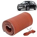 KINGSWAY PU Leatherite Car Steering Cover Sewable