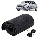 KINGSWAY PU Leatherite Car Steering Cover Sewable