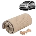 KINGSWAY PU Leatherite Car Steering Cover Sewable