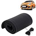 KINGSWAY PU Leatherite Car Steering Cover Sewable