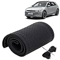 KINGSWAY PU Leatherite Car Steering Cover Sewable