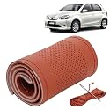 KINGSWAY PU Leatherite Car Steering Cover Sewable