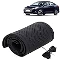 KINGSWAY PU Leatherite Car Steering Cover Sewable