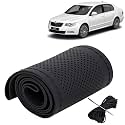 KINGSWAY PU Leatherite Car Steering Cover Sewable