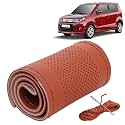 KINGSWAY PU Leatherite Car Steering Cover Sewable