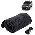 KINGSWAY PU Leatherite Car Steering Cover Sewable