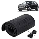 KINGSWAY PU Leatherite Car Steering Cover Sewable