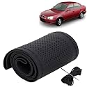 KINGSWAY PU Leatherite Car Steering Cover Sewable