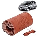KINGSWAY PU Leatherite Car Steering Cover Sewable