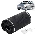 KINGSWAY PU Leatherite Car Steering Cover Sewable