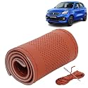 KINGSWAY PU Leatherite Car Steering Cover Sewable