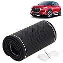 KINGSWAY PU Leatherite Car Steering Cover Sewable