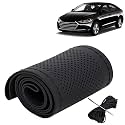 KINGSWAY PU Leatherite Car Steering Cover Sewable