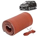 KINGSWAY PU Leatherite Car Steering Cover Sewable