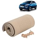 KINGSWAY PU Leatherite Car Steering Cover Sewable