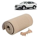 KINGSWAY PU Leatherite Car Steering Cover Sewable