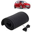 KINGSWAY PU Leatherite Car Steering Cover Sewable