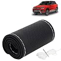KINGSWAY PU Leatherite Car Steering Cover Sewable