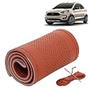KINGSWAY PU Leatherite Car Steering Cover Sewable