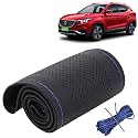KINGSWAY PU Leatherite Car Steering Cover Sewable