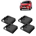 KINGSWAY® Tata Shadow Light Compatible with Zest (Year 2014 to 2019), IR LED Projector Ghost Lamp Ambient Light, Car Accessories, 3D Logo of Car Brand Projected on the Ground, Pack of 4 Pcs